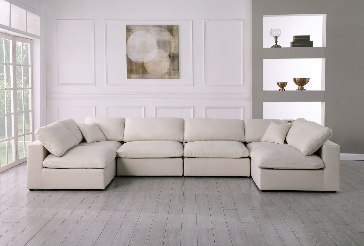 Plush - 6 Piece Modular Sectional