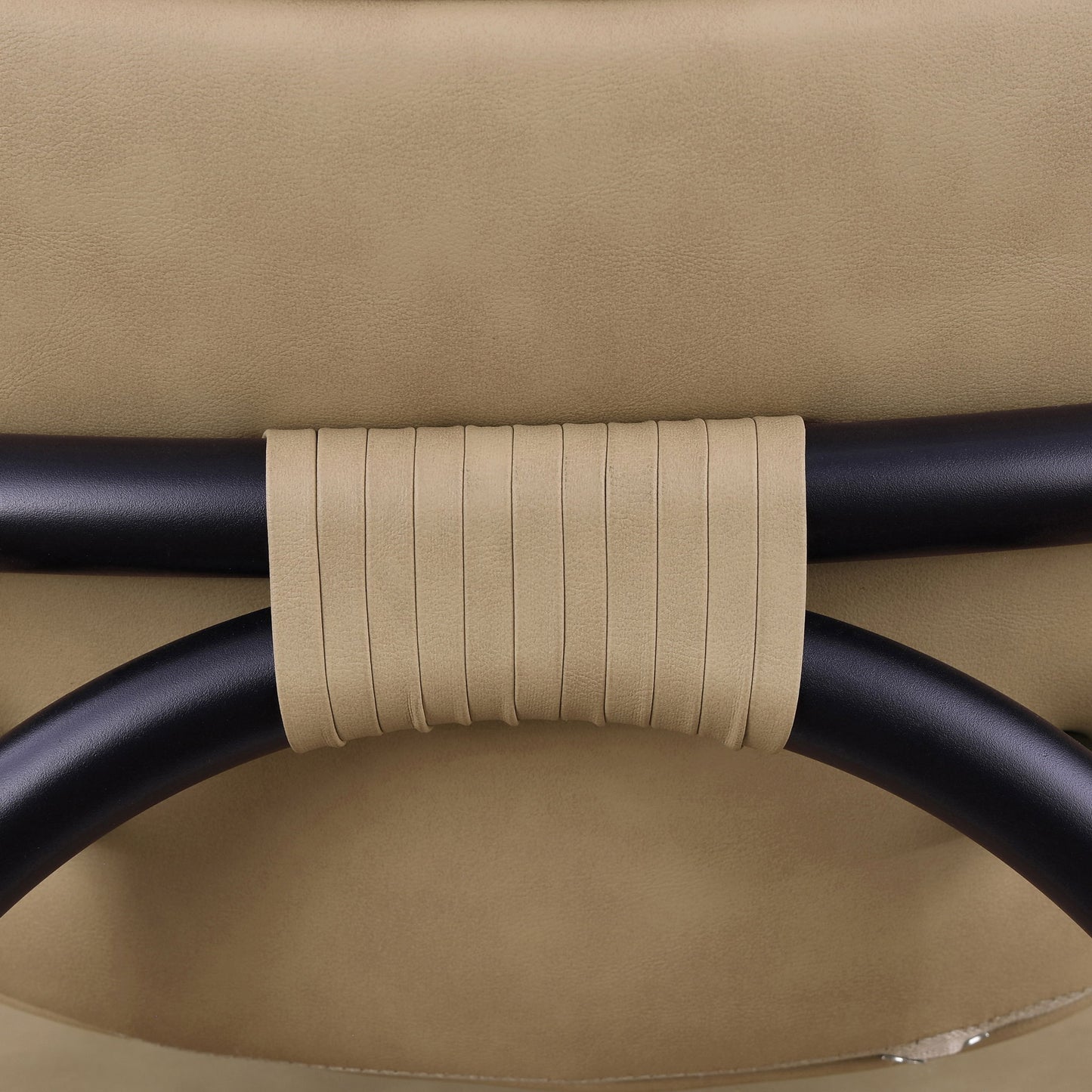 Serava - Faux Leather Upholstered Bar Stool - Tan