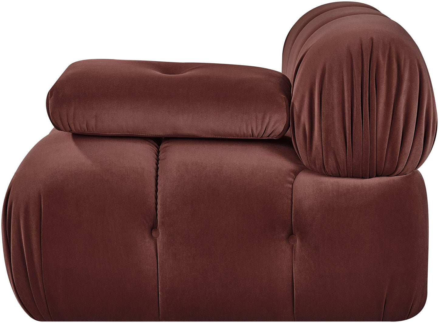 Orin - Velvet Performance Fabric Upholstered Modular Chair