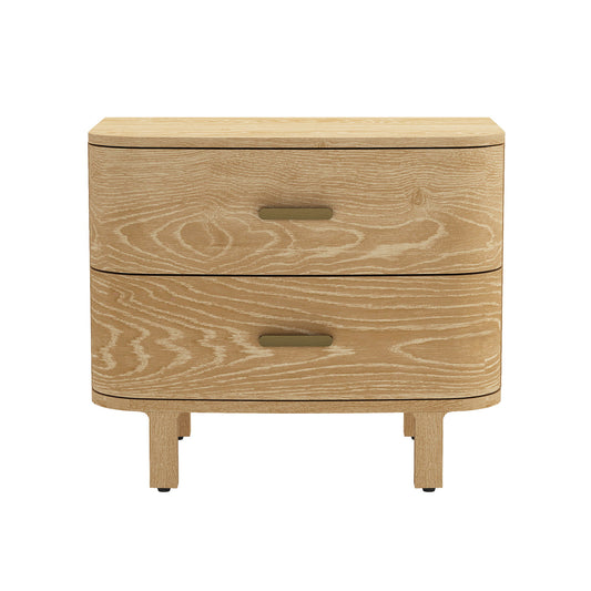Manhattan Solara - Solid Wood Nightstand