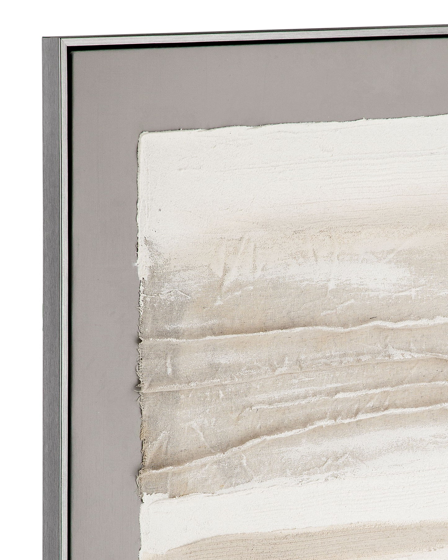 Zole I Framed Canvas - Gray