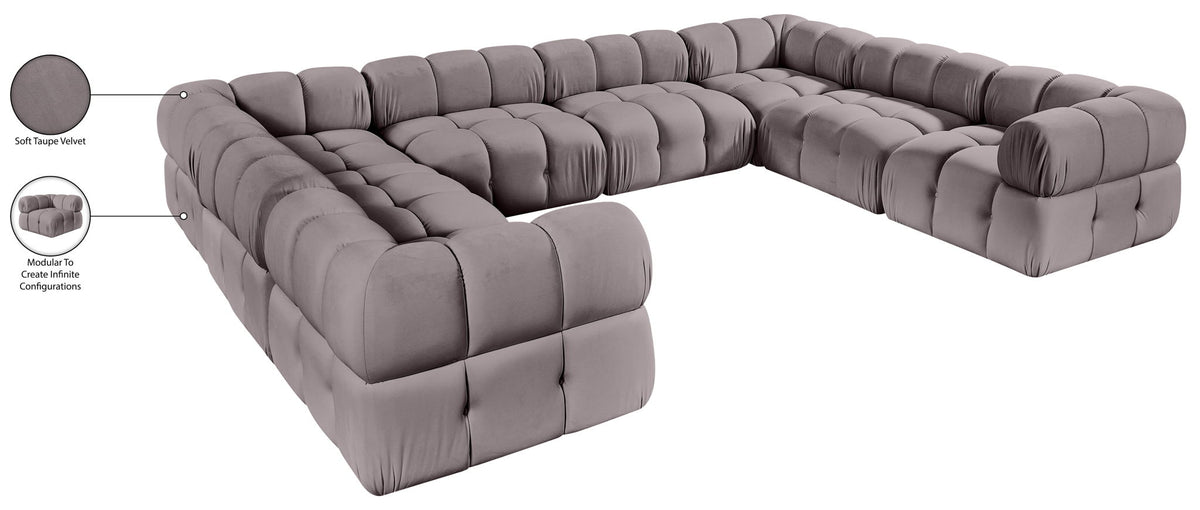 Orin - 8 Piece Modular Sectional (4 Modular Chairs, 4 Corner Chairs)