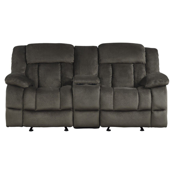 Laurelton Double Glider Reclining Love Seat with Center Console