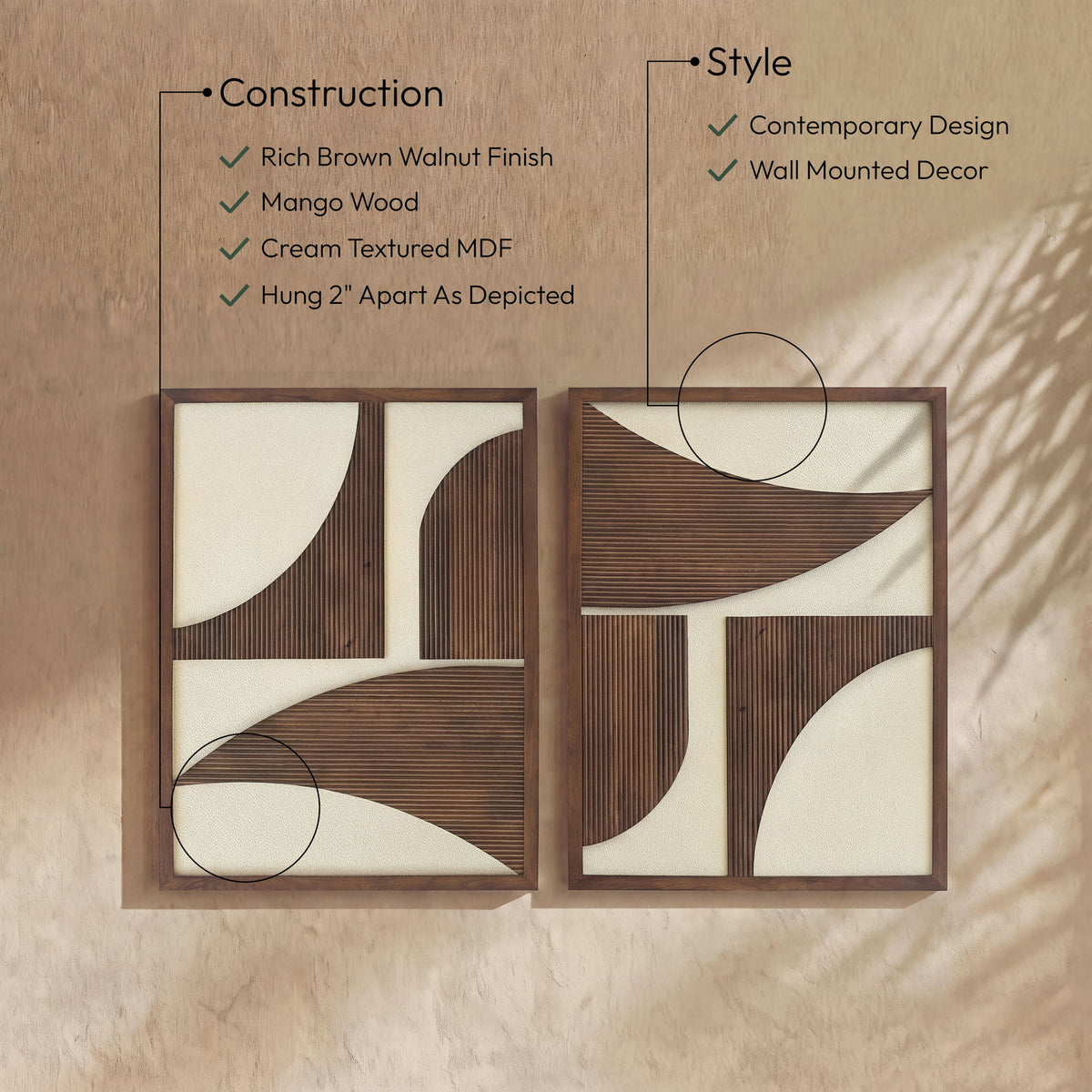 Cadence - 2 Piece Wall Art