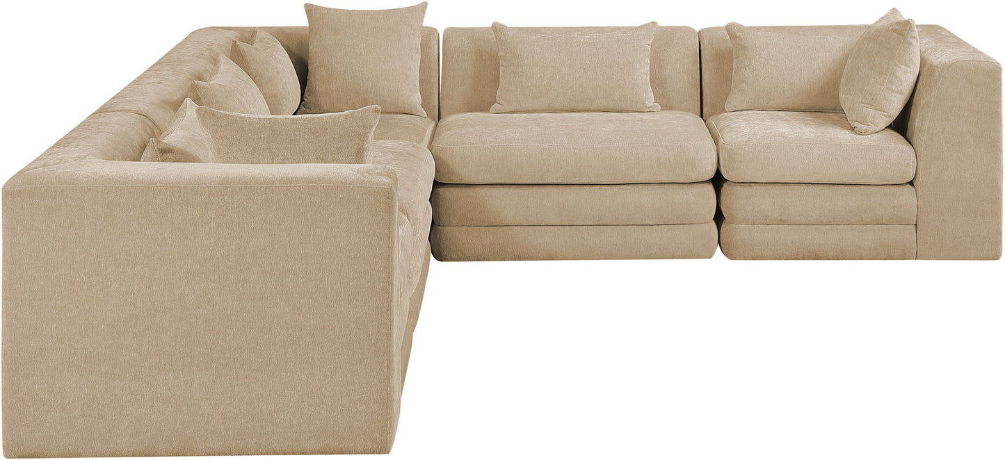 Stellar - 5 Piece Upholstered Modular Sectional
