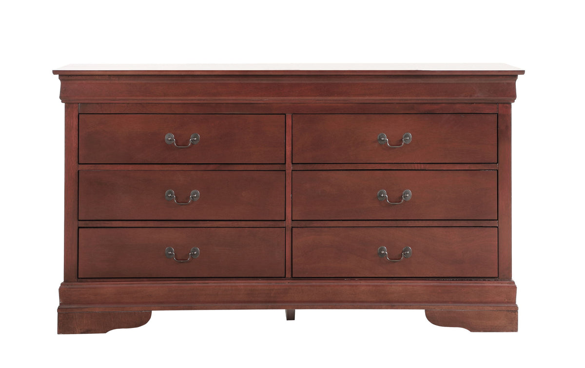 Glory Furniture - Louis Phillipe - Dresser & Mirror