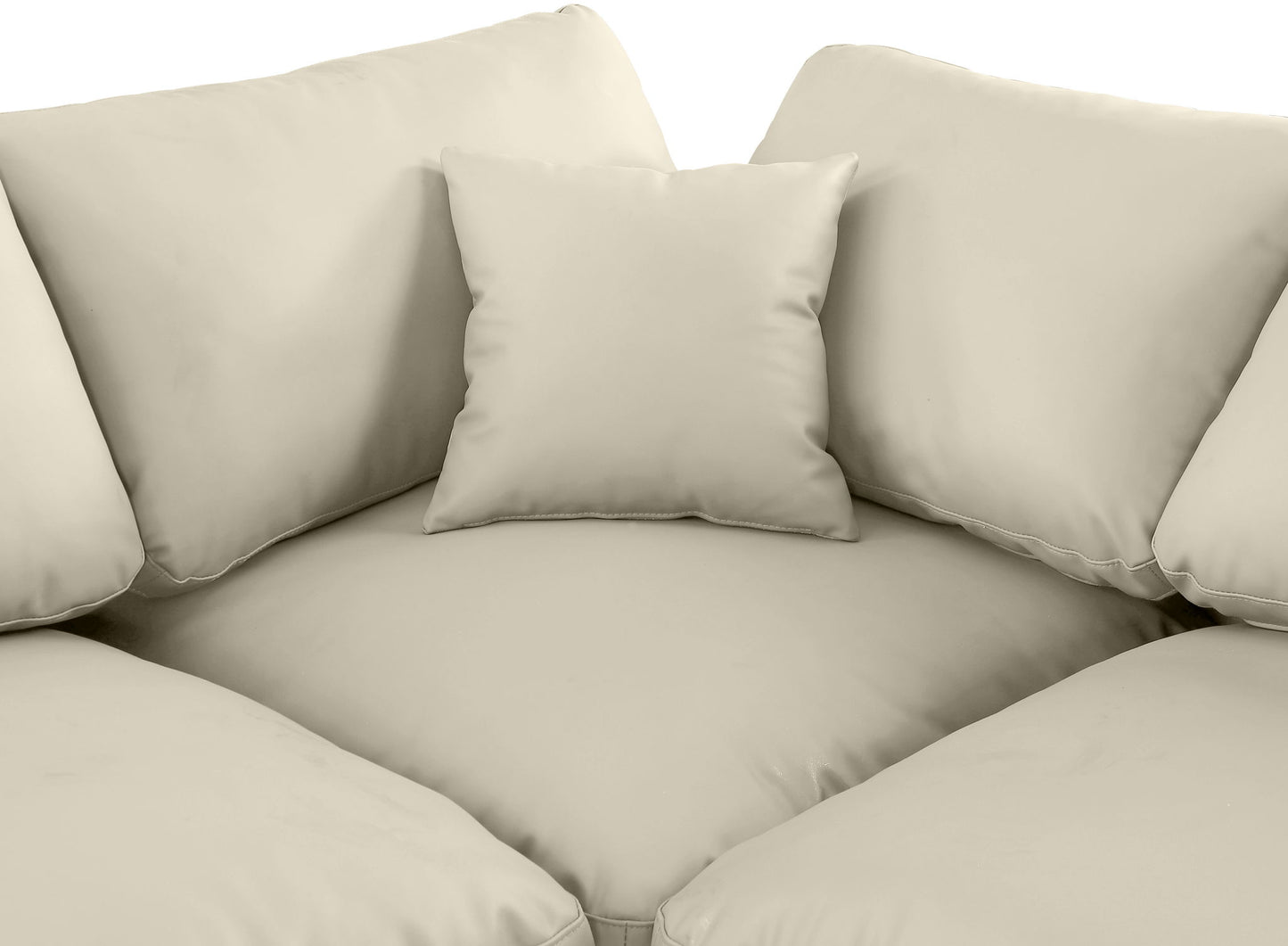Comfy - Faux Leather Corner Chair