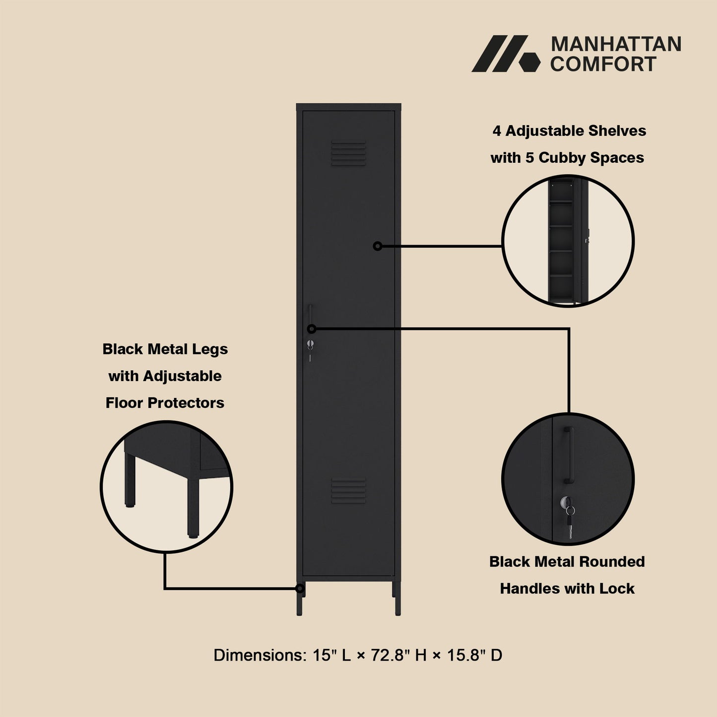 Manhattan Naomi - Storage Cabinet