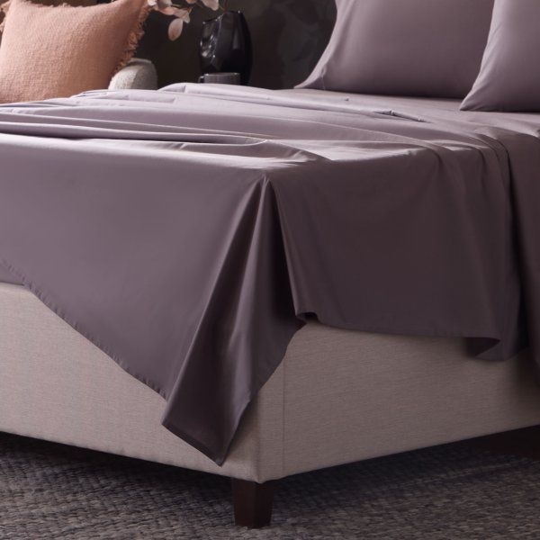 Classic Cotton Sheet Set - Split Queen - Charcoal
