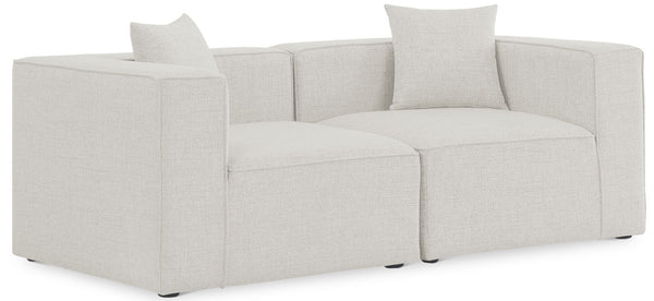 Cube - Linen Modular 2 Seat Sofa