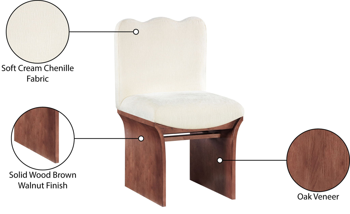 Shaw - Dining Chair - Walnut Base