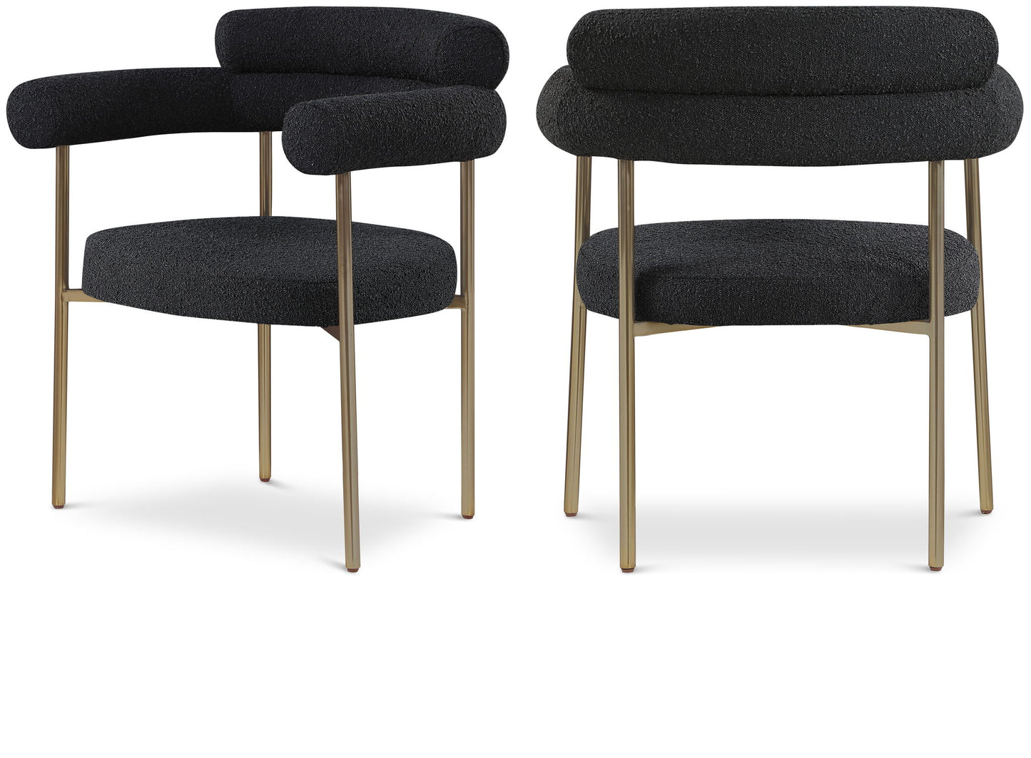 Blake - Boucle Fabric Dining Chair (Set of 2)