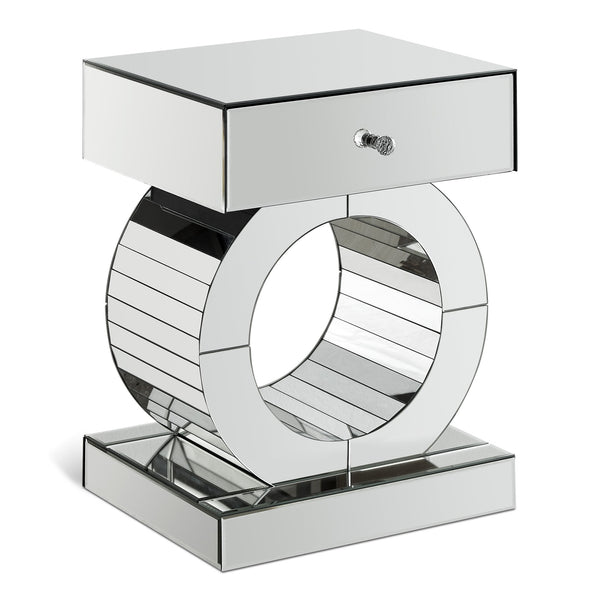 Jocelyn - End Table - Silver
