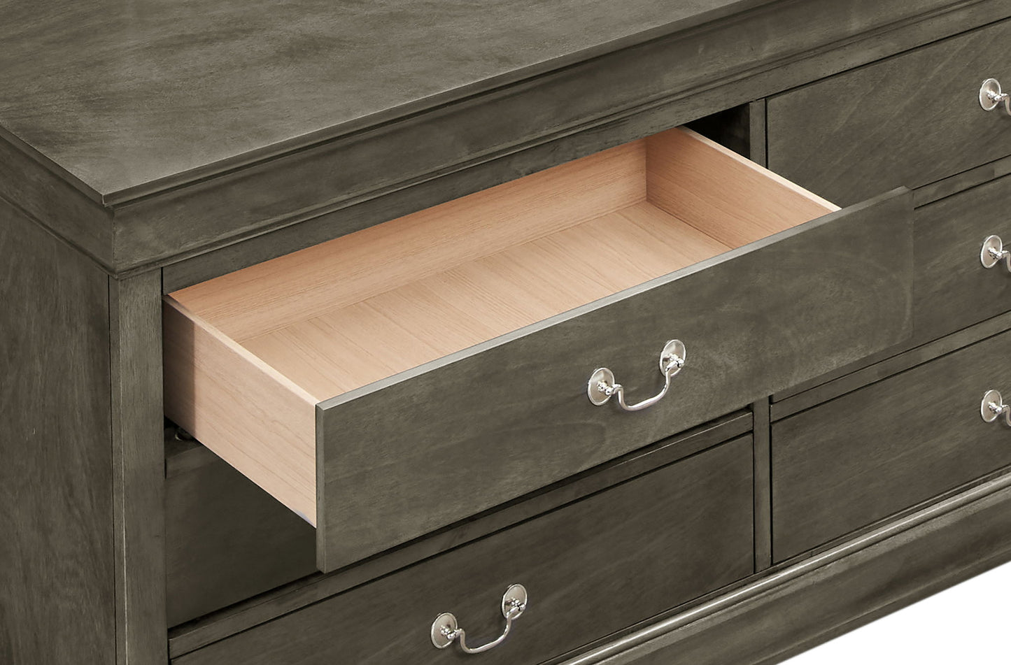 Glory Furniture - Louis Phillipe - Dresser & Mirror