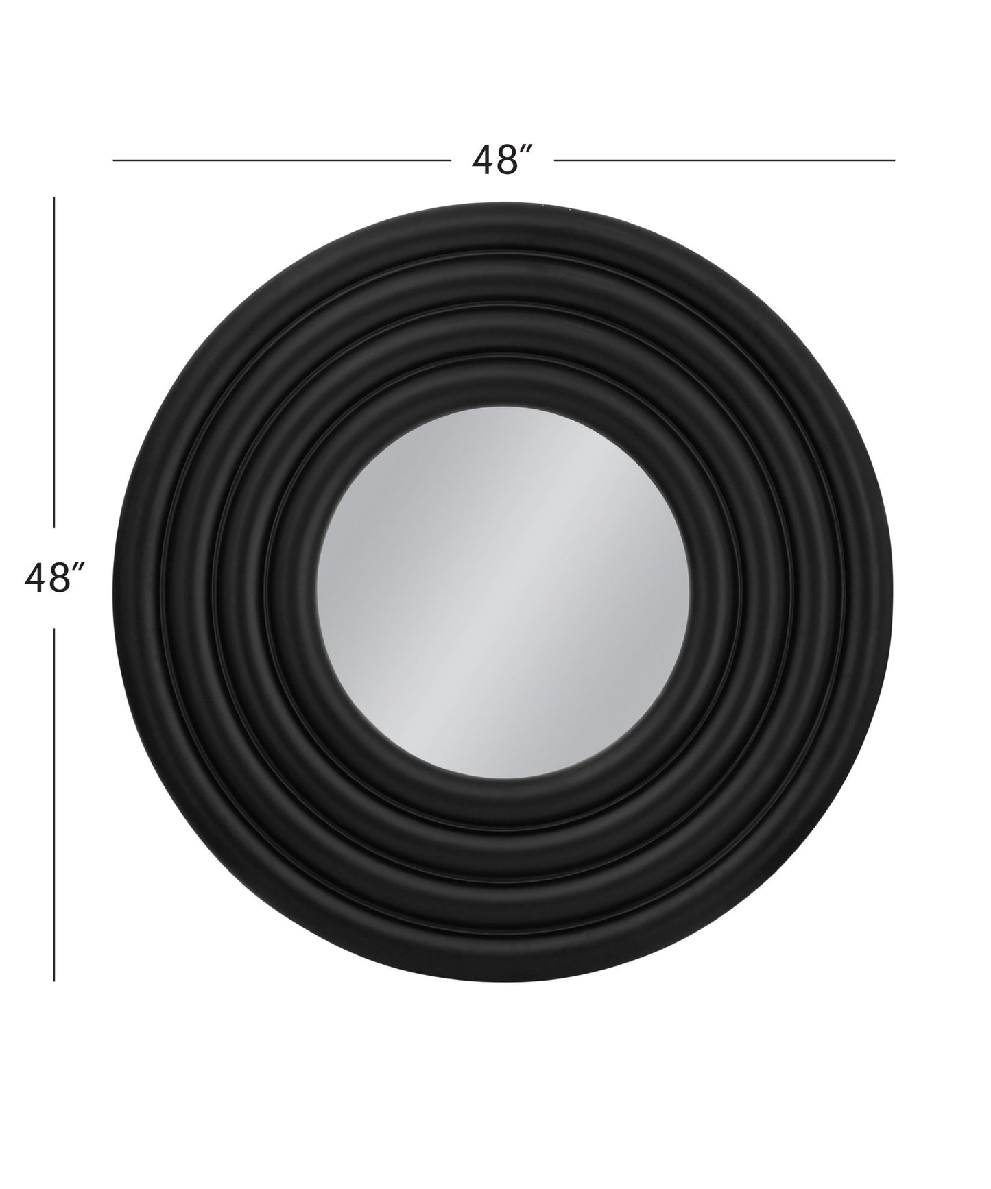 Centauri - Wall Mirror - Matte Black