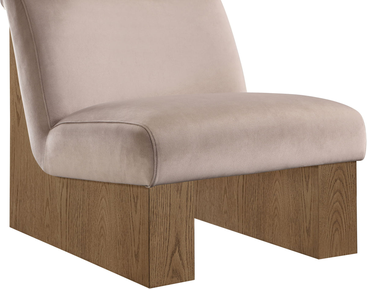 Vantage - Velvet Performance Fabric Upholstered Accent Chair
