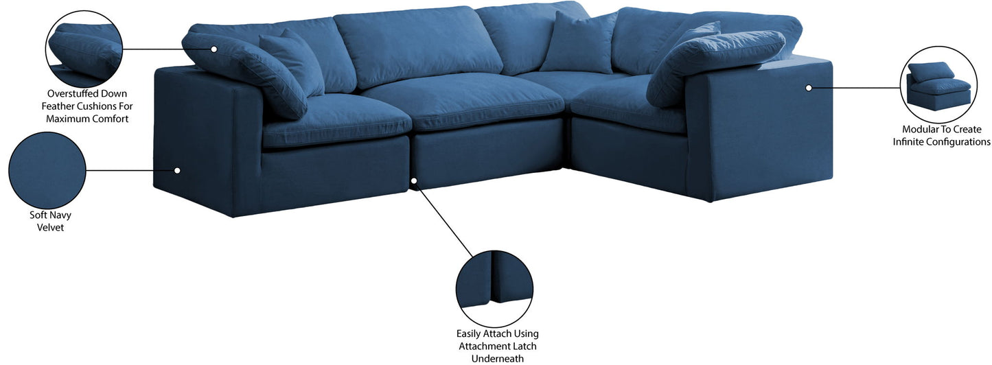 Plush - 4 Piece Modular Sectional