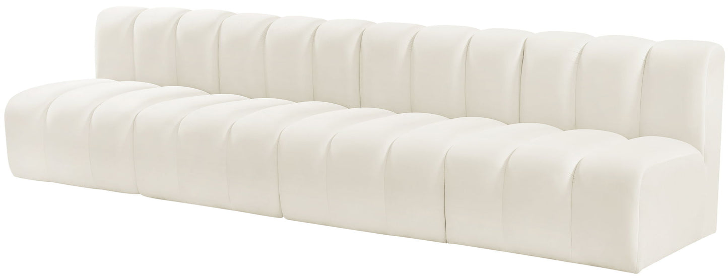 Arc - Velvet 4 Seats Modular Sofa