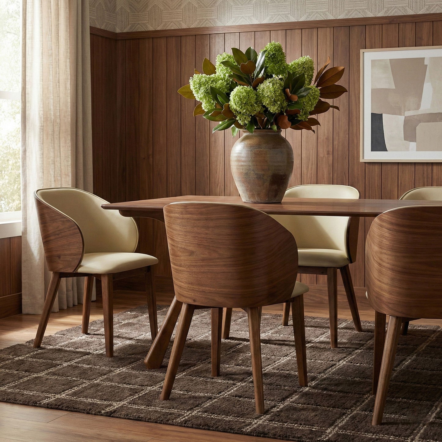 Glenwood - Vegan Leather Upholstered Dining Chair (Set of 2)