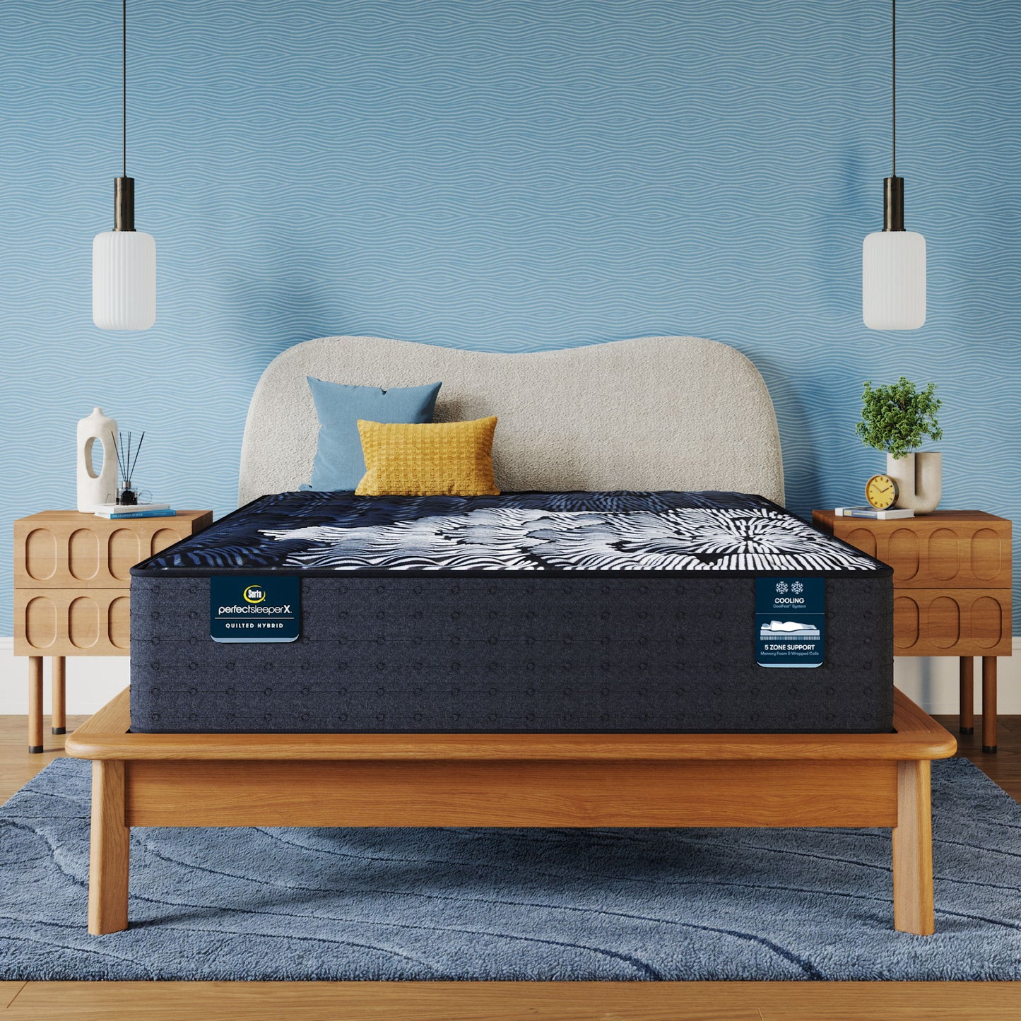 Perfect Sleeper X - 14.25" Max Hybrid Medium Mattress
