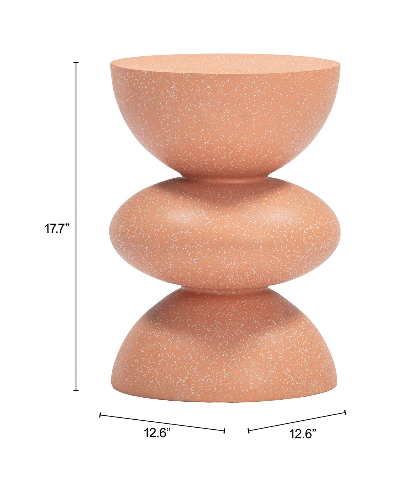 Tressa - Side Table - Orange