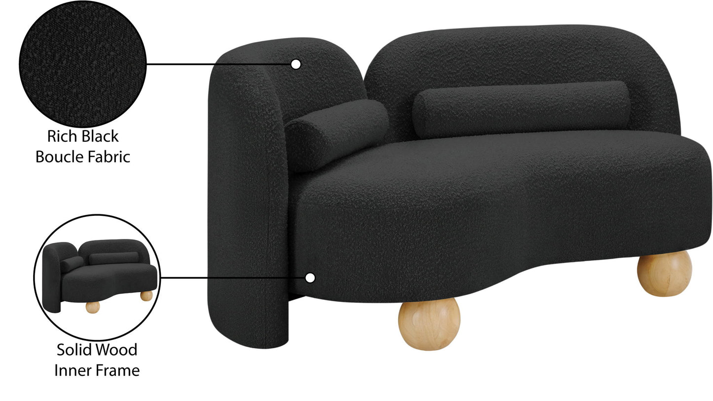 Daphne - Boucle Loveseat