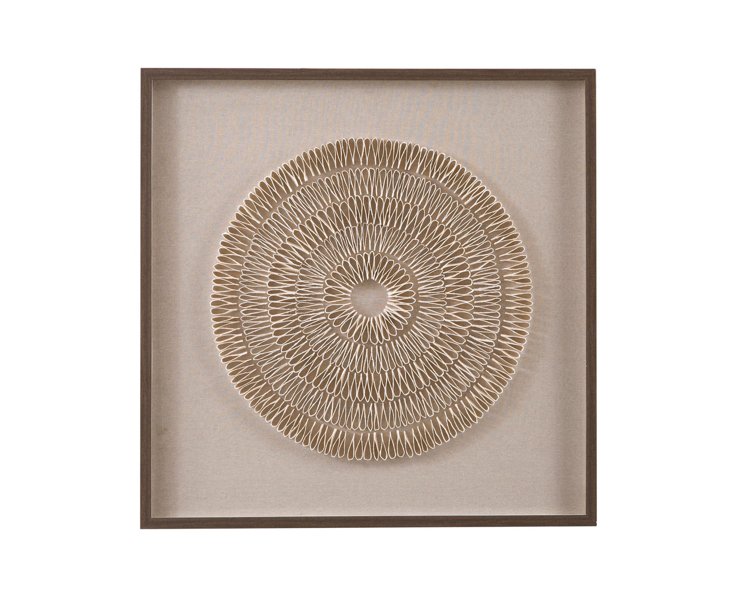 Vesica Wall Art - Beige