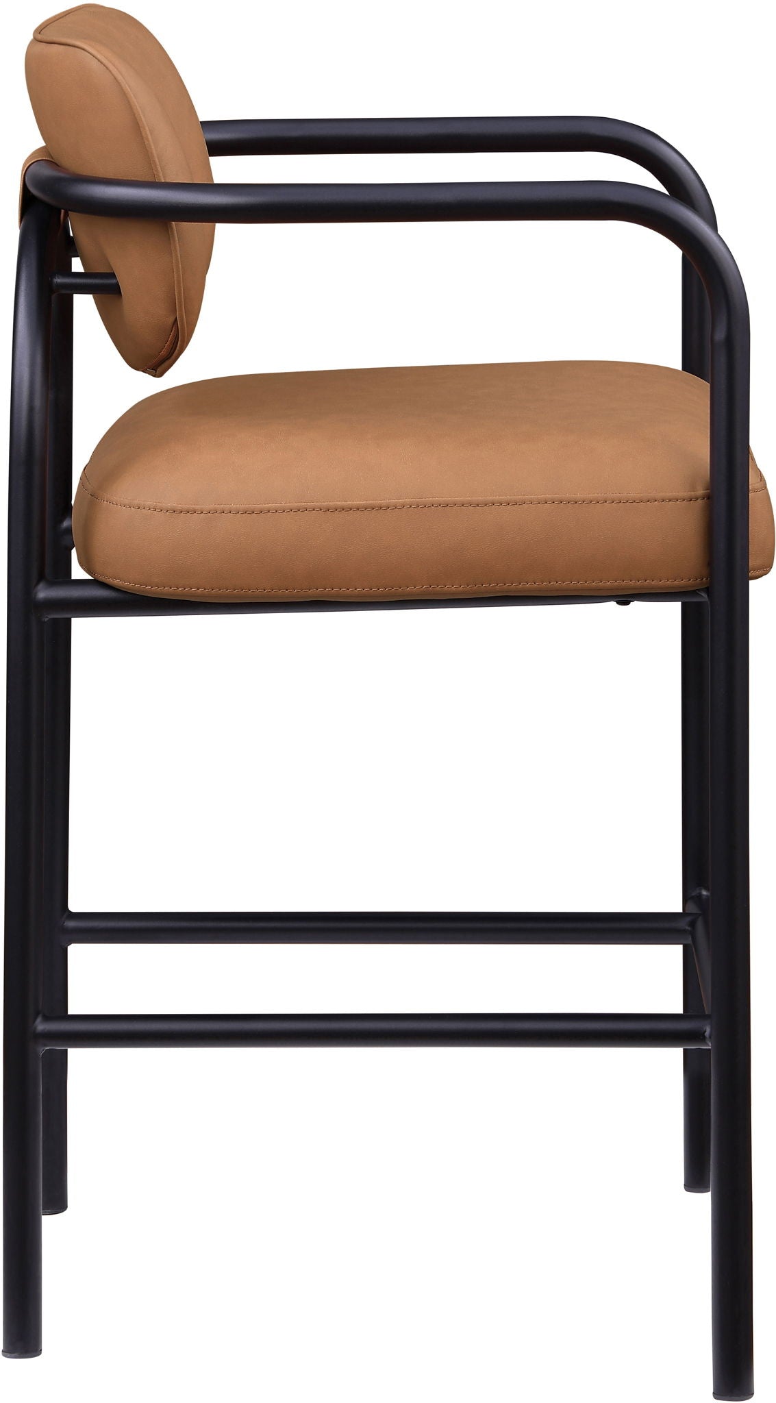 Serava - Vegan Leather Upholstered Bar Stool
