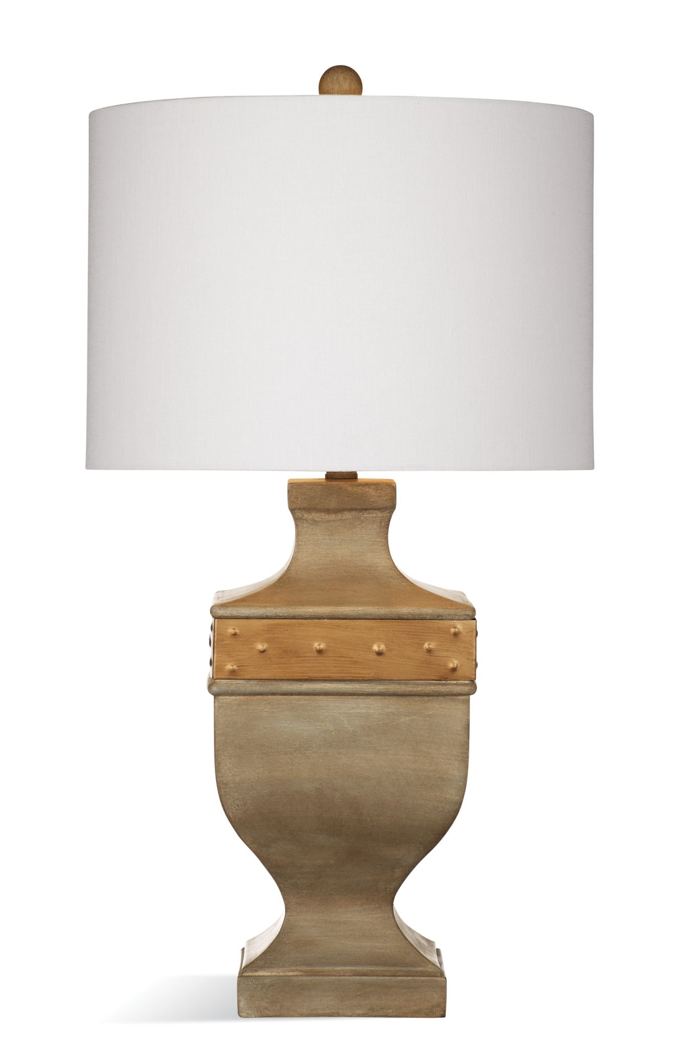 Bowery - Table Lamp - Light Brown / White