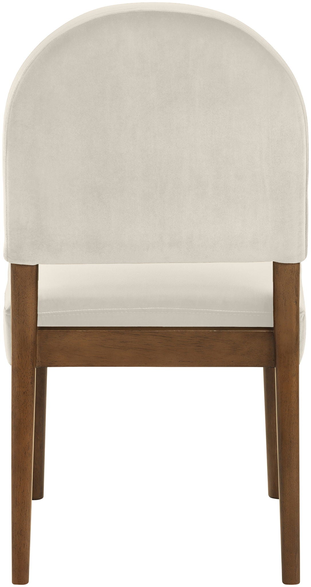 Varinelle - Velvet Dining Chair (Set of 2) - Walnut Frame