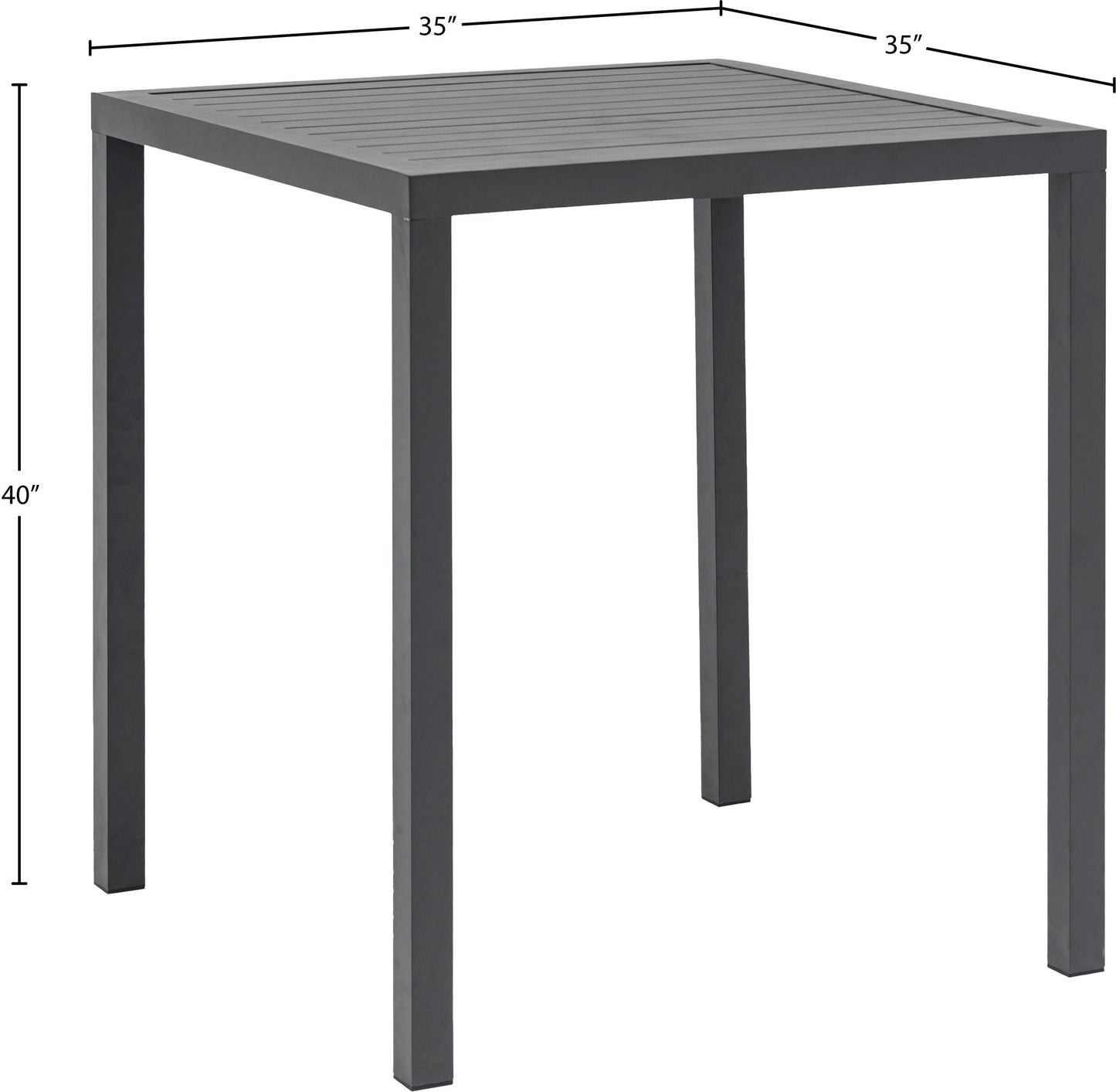 Maldives - Patio Square Bar Table