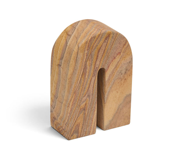 Phillipe - Genuine Sandstone Bookend - Sand