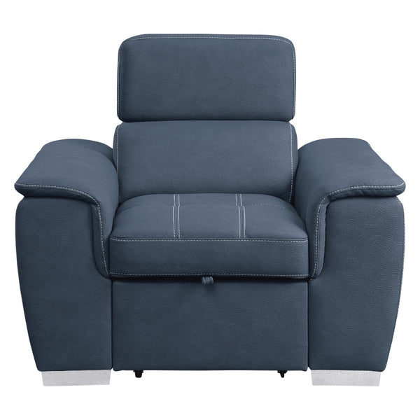 Ferriday Chair with Pull-out Ottoman
