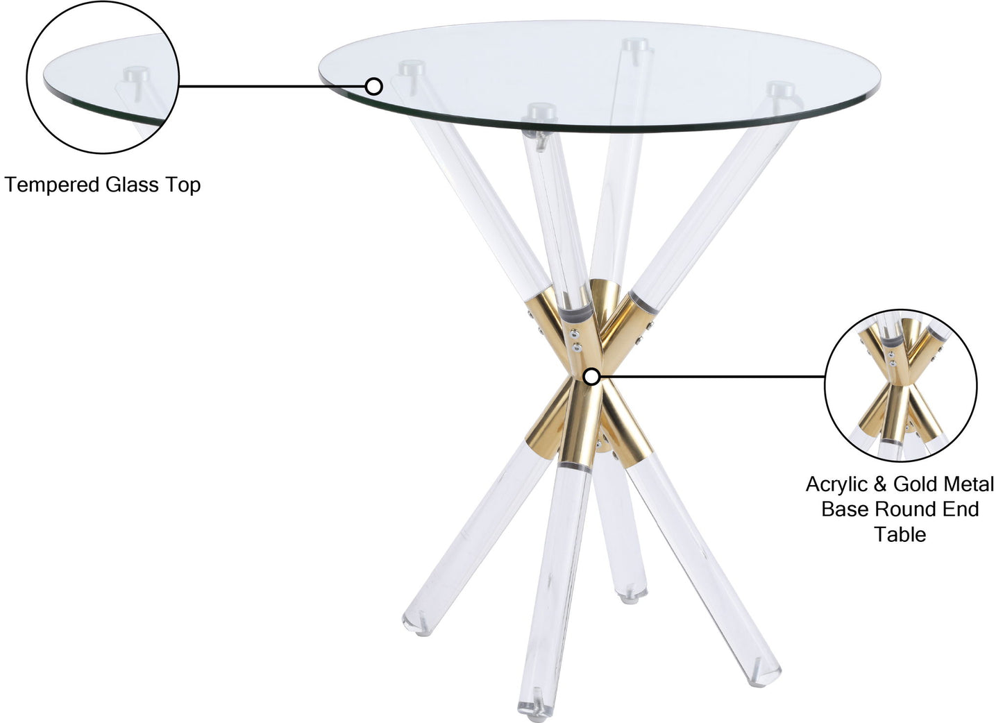 Mercury - Living Room Round Table