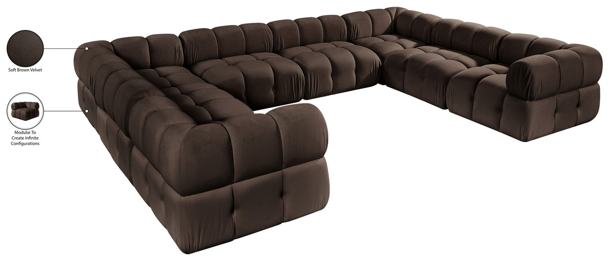 Orin - 8 Piece Modular Sectional (4 Modular Chairs, 4 Corner Chairs)
