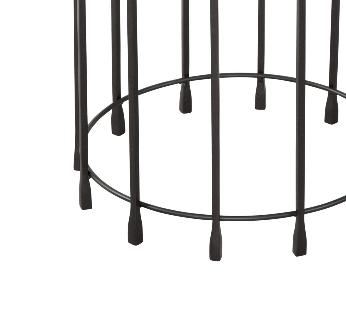 Hartley - Accent Table - Matte Black