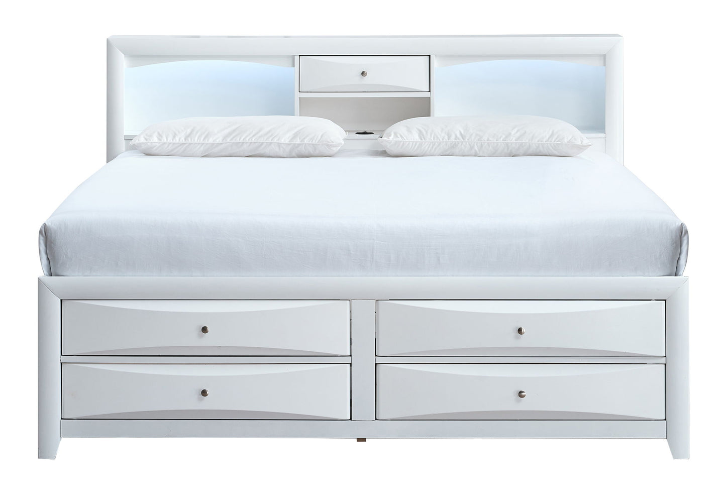 Glory Furniture - Marilla - Storage Bed With Lighting