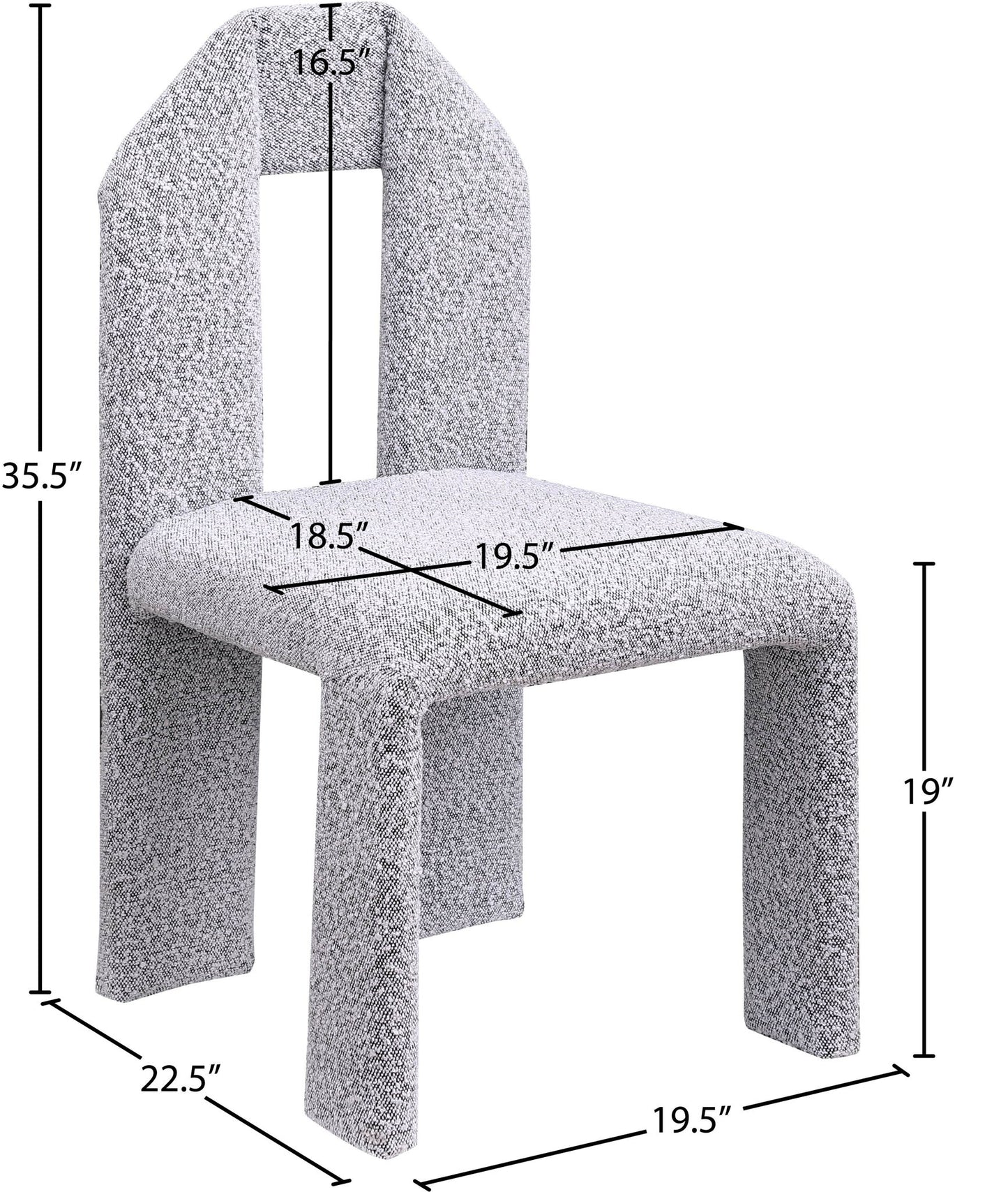 Bennett - Boucle Dining Chair (Set of 2)