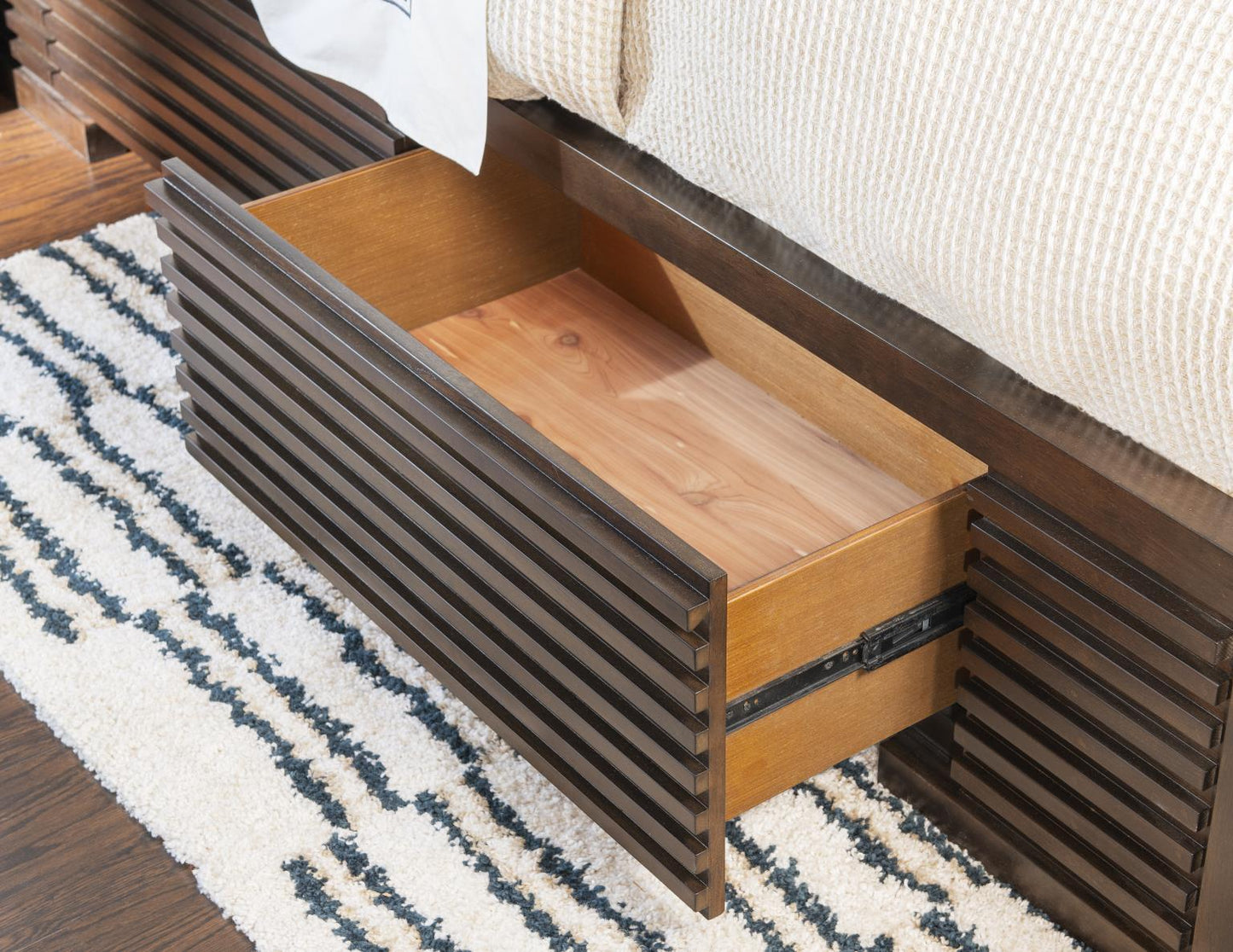 Architect - Complete Bookcase Bed With 1 Side Storage