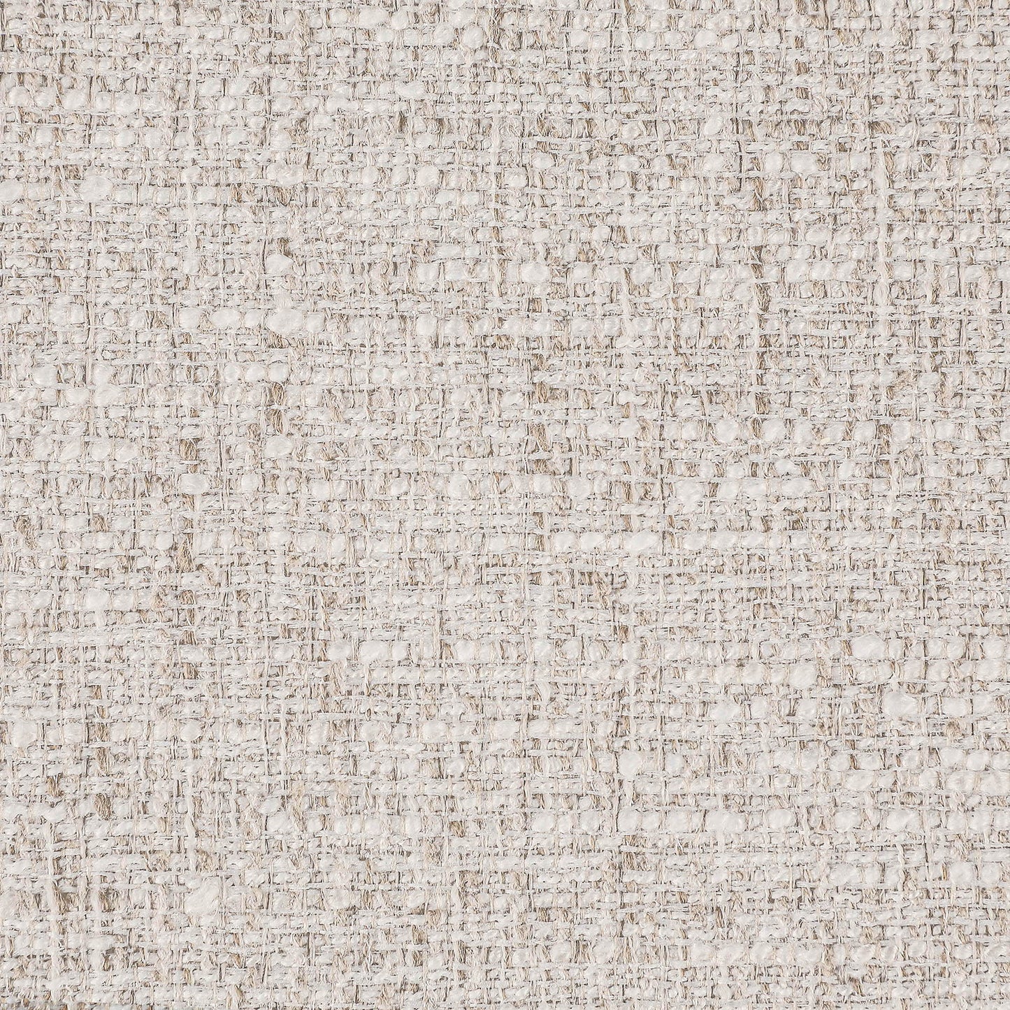 Nara - Linen Textured Fabric Upholstered Bench - Painted Natural