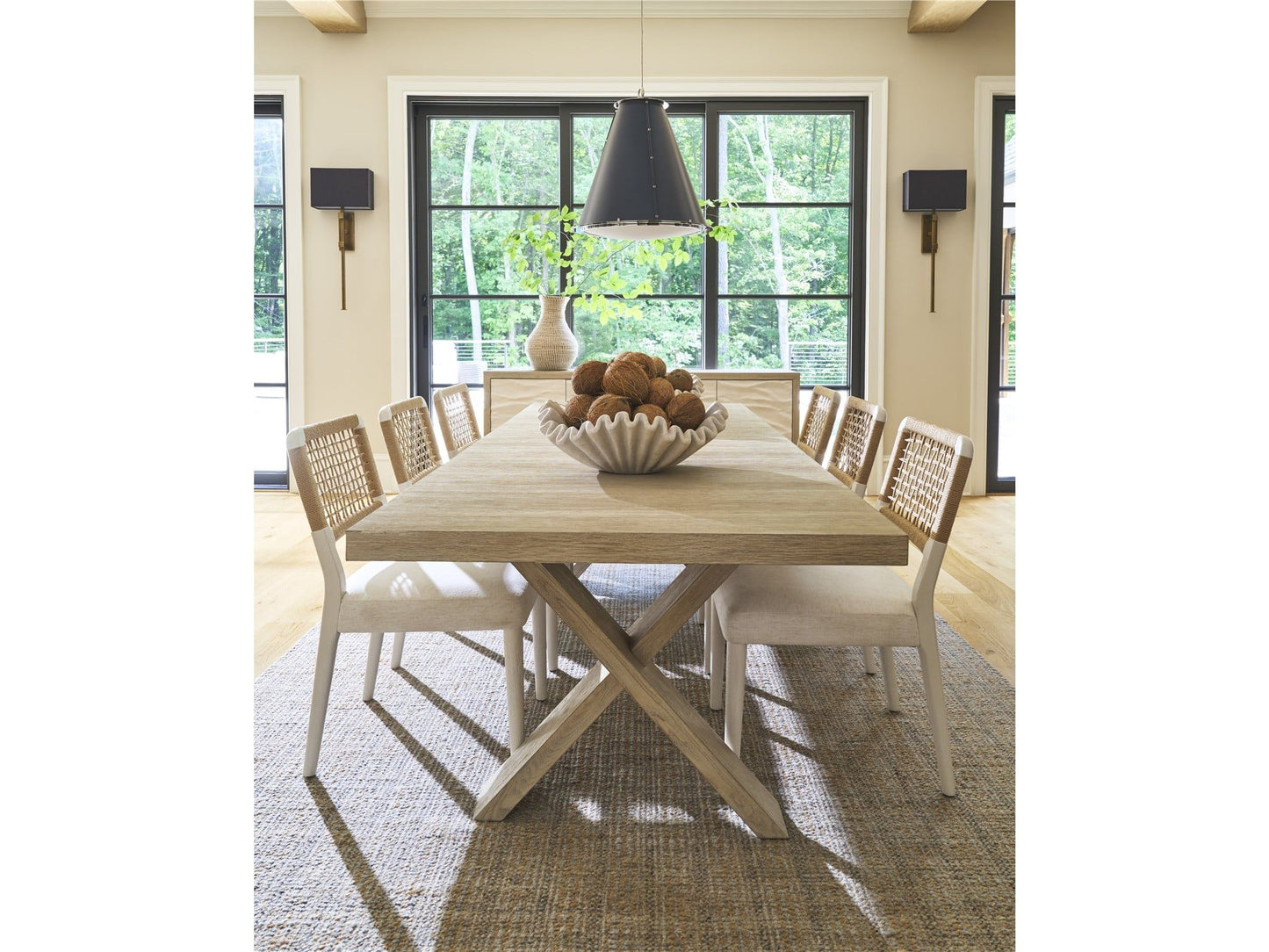 Oasis - Shoreline Chair (Set of 2) - White / Light Brown