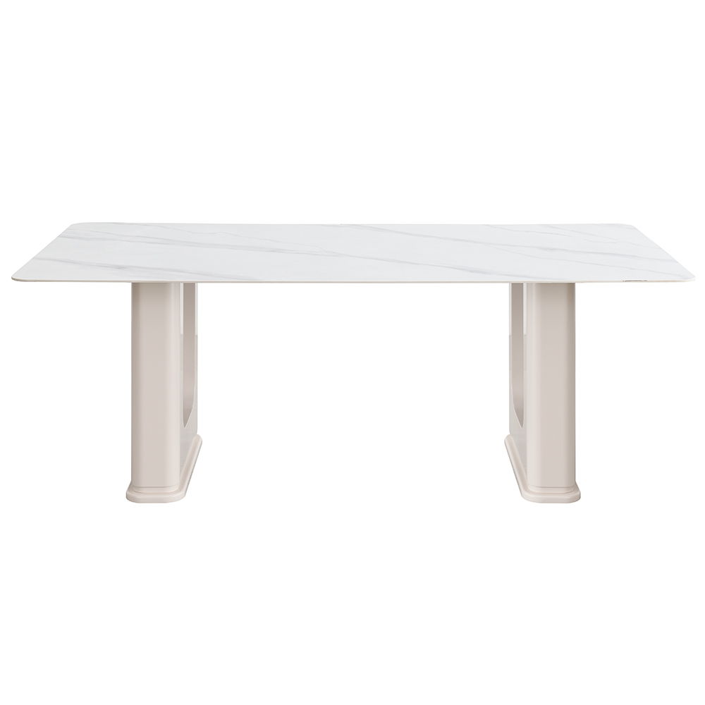 Kalam - Dining Table - Ceramic Top & Beige