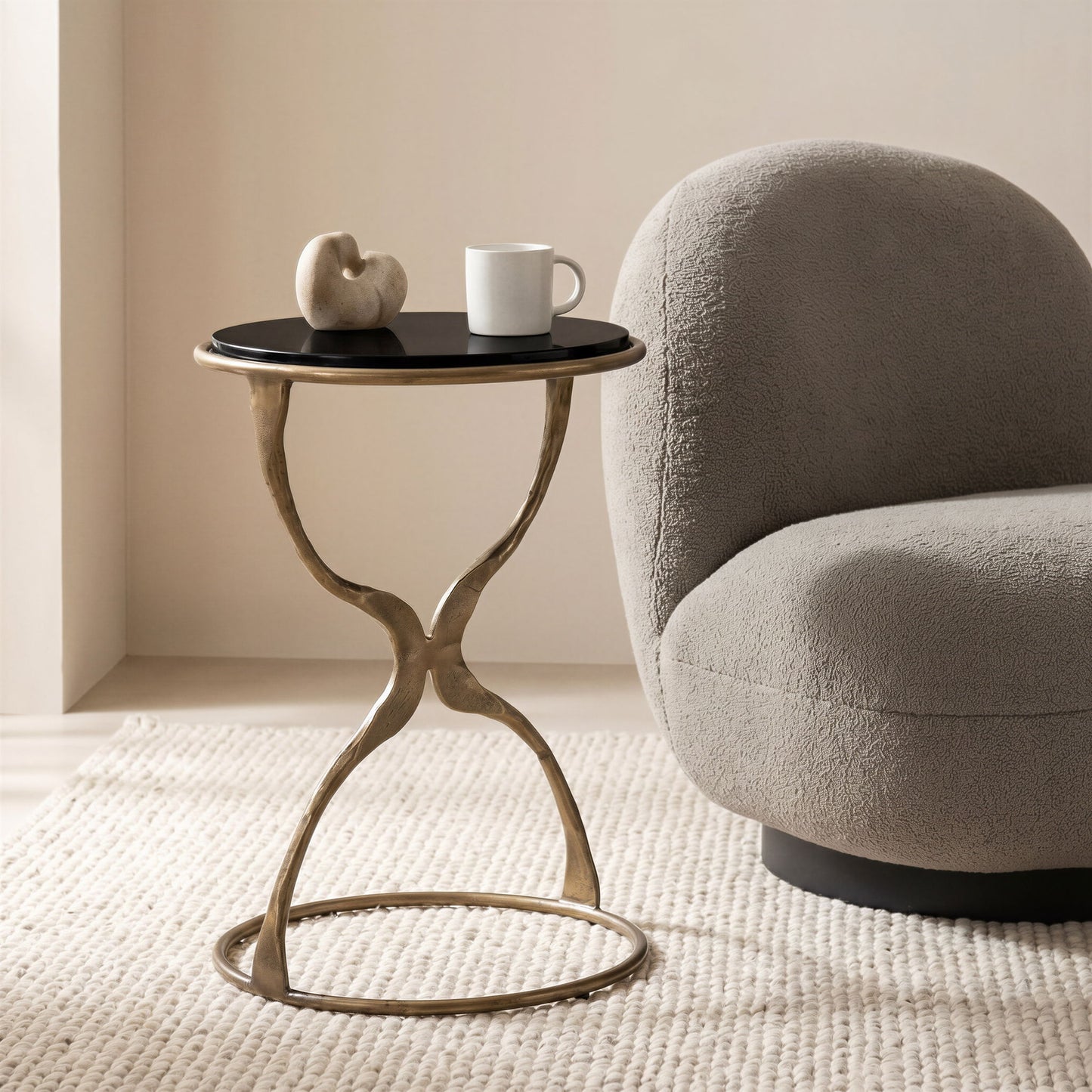 Tempus - Accent Table - Black