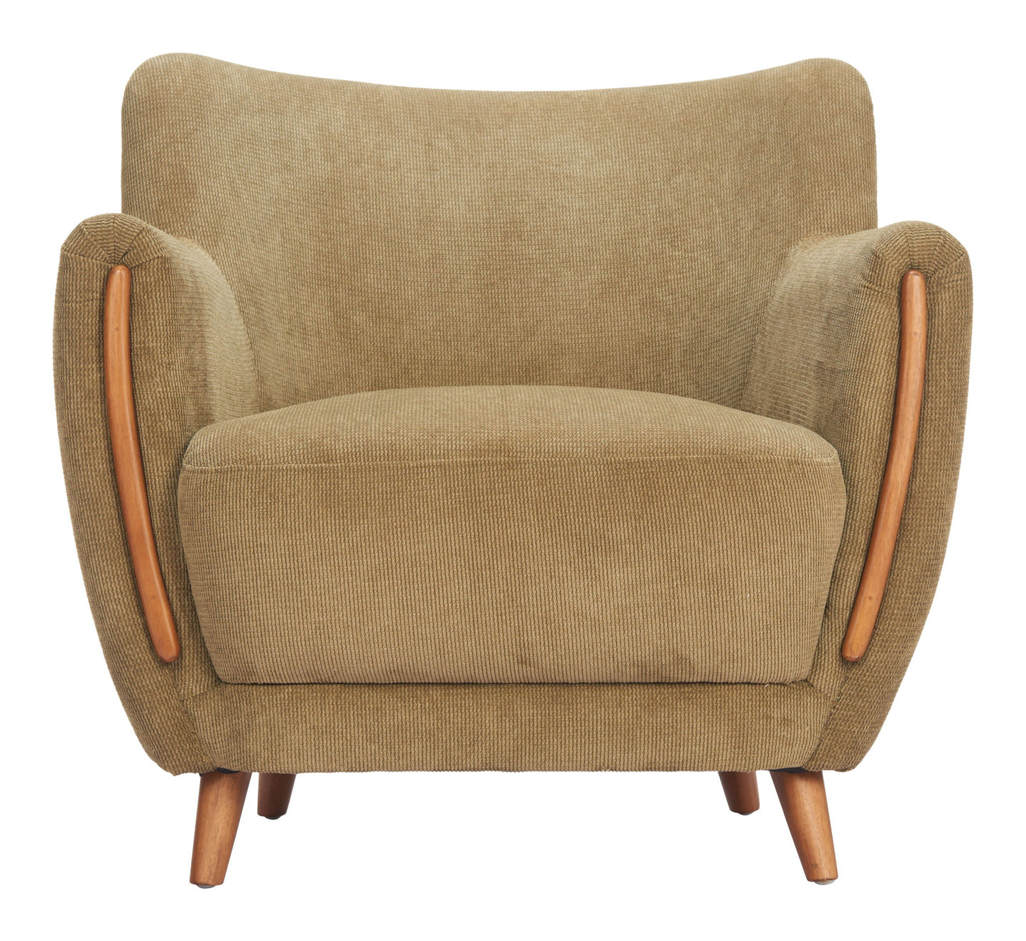Hako - Accent Chair - Olive Green