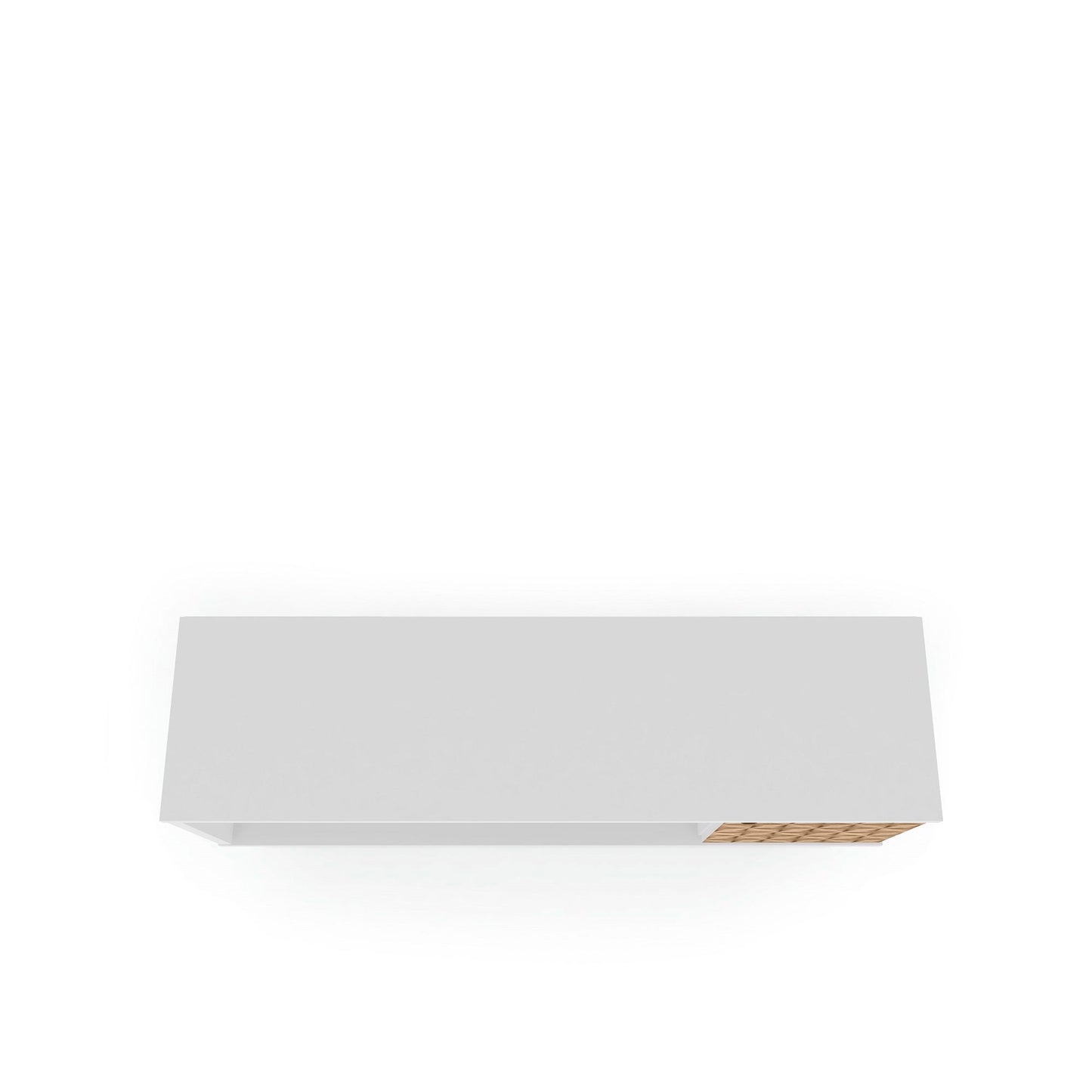 Manhattan Liberty - 53" TV Stand With White Frame