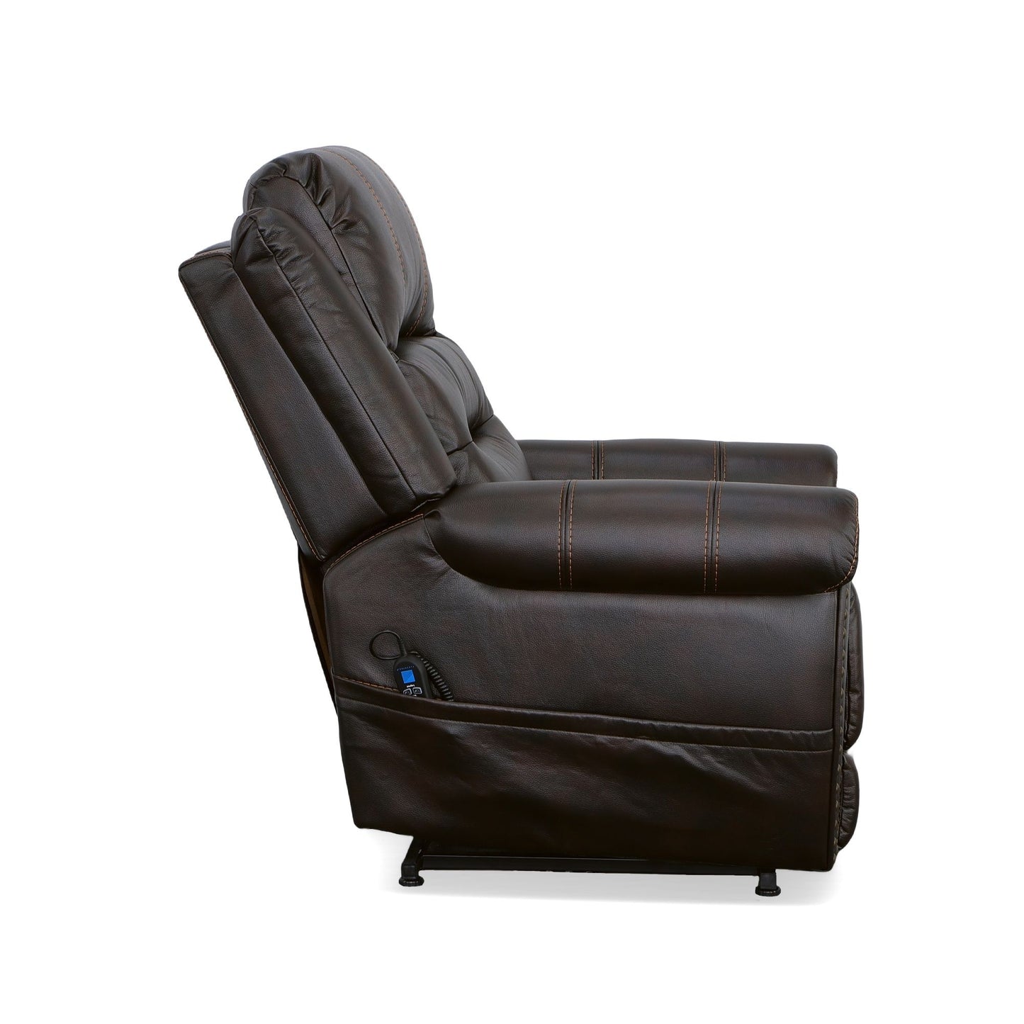 Oscar - Power Lift Recliner With Right-Hand Control & Power Headrest - Molasses