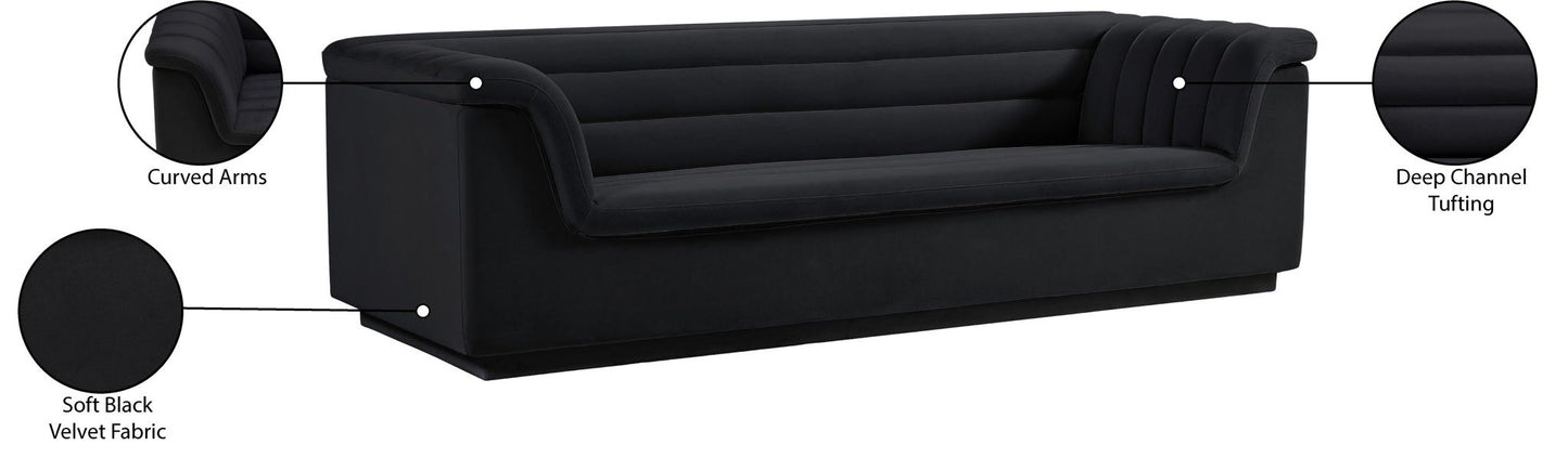 Cascade - Velvet Sofa
