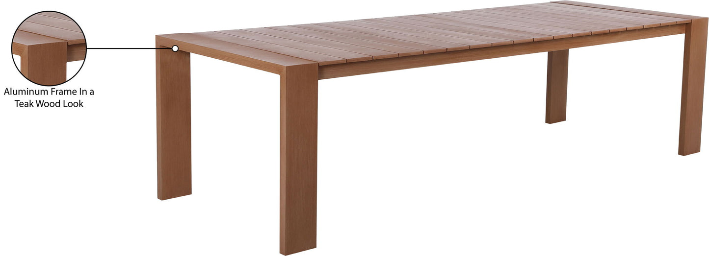 Maui - Outdoor Patio Dining Table - Natural