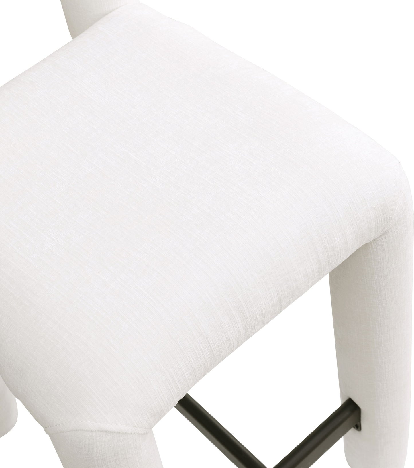 Amari - Chenille Fabric Stool