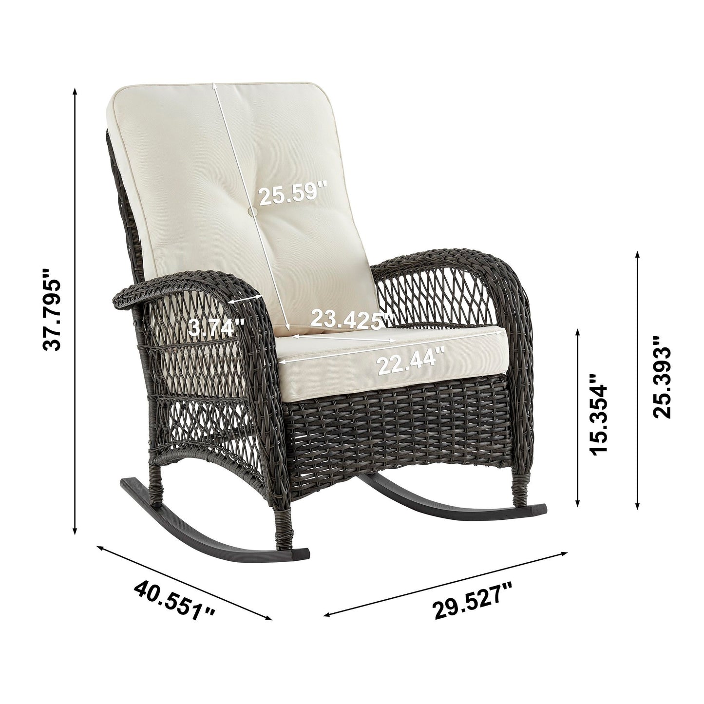 Manhattan Fruttuo - Rocking Chair